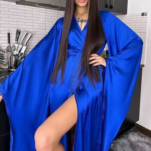 Women sexy lingerie mesh dress, bathrobe女内衣网纱连衣裙浴袍