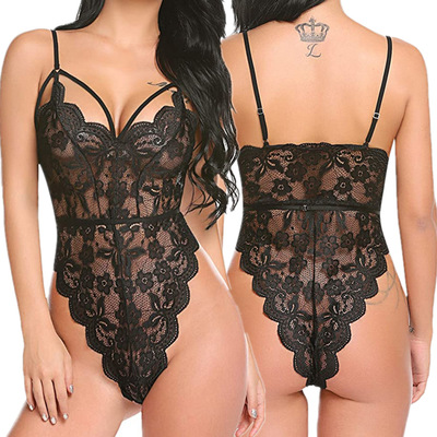 Sexy lingerie nightgown bodysuit pajamas性感内衣睡衣连体衣