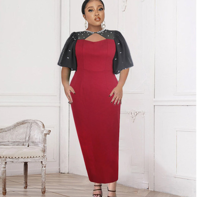 High quality womensexy female OL dress long sleeves formal