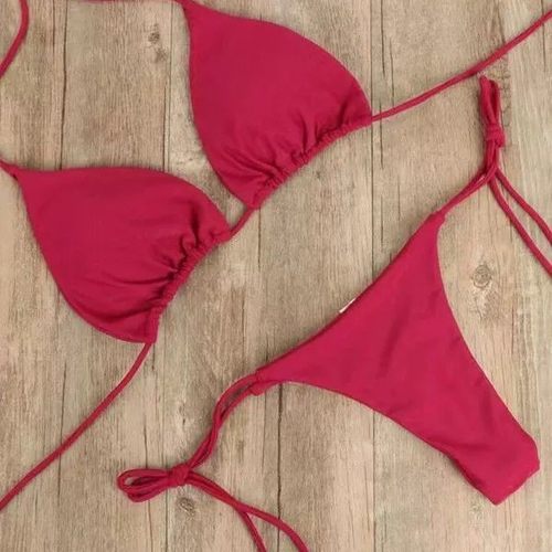 Sexy lingerie bikini three-point split swimsuit内比基尼泳衣
