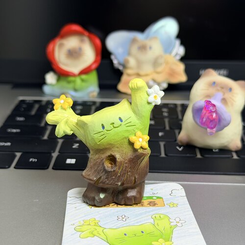 小红书同款正品生之盎然猫猫盲盒