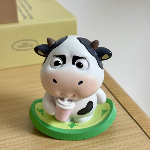 小红书同款草地牛表情包盲盒礼物