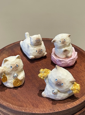 小红书同款正品猫猫pal情绪盲盒2025新款女孩可爱pal猫猫摆件礼物