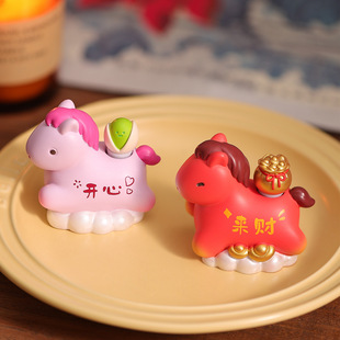 神马都有马年盲盒2026新款女孩网红爆款盲盒新年春节马年手办礼物