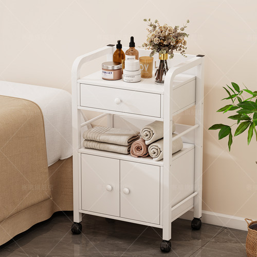 美容院专用小推车置物架美容仪器美甲收纳推车多功能可移动工具车