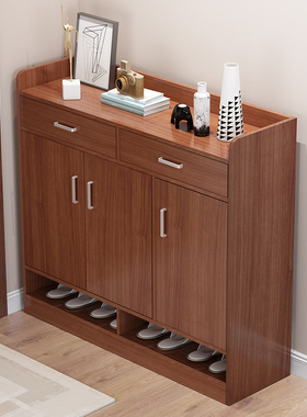 鞋柜家用门口新款2025爆款入户大容量玄关柜超大室内储物柜鞋架