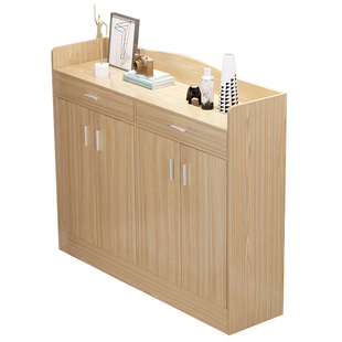 木质鞋柜客厅家用玄关门口多层鞋架经济J型宿舍收纳柜子储物置物