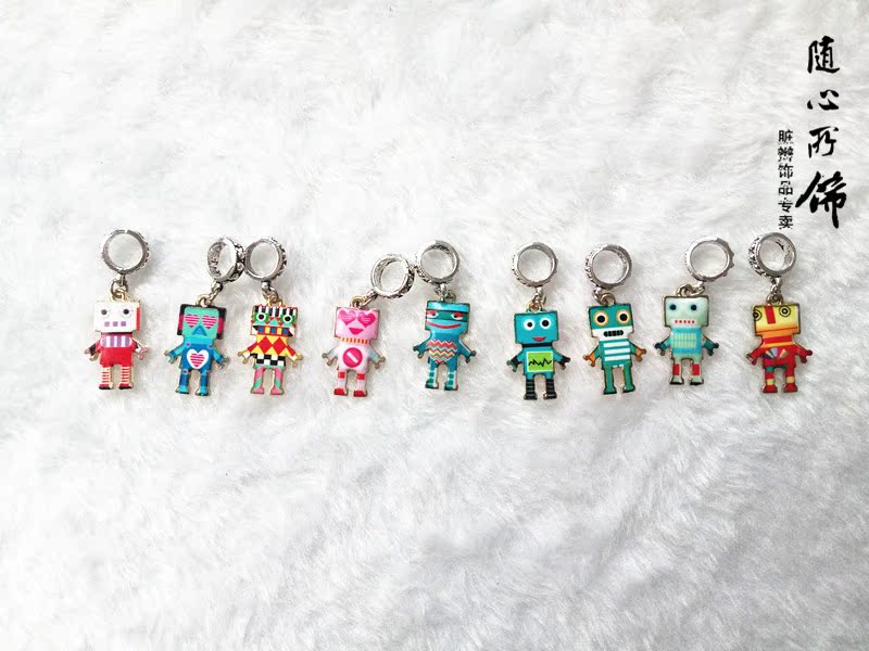 [Dirty accessories] dreadlock colour Drip robot Pendants Ring aperture 8mmin the Accessories/Fashion Jewelry, Hair Accessories  category - from Buy2taobao.com to provide professional Taobao agent buy service
