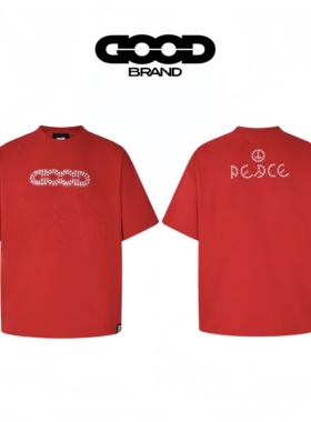 GOODBRAND Sorin组合色片美式宽松上衣短袖t恤男女2026新款