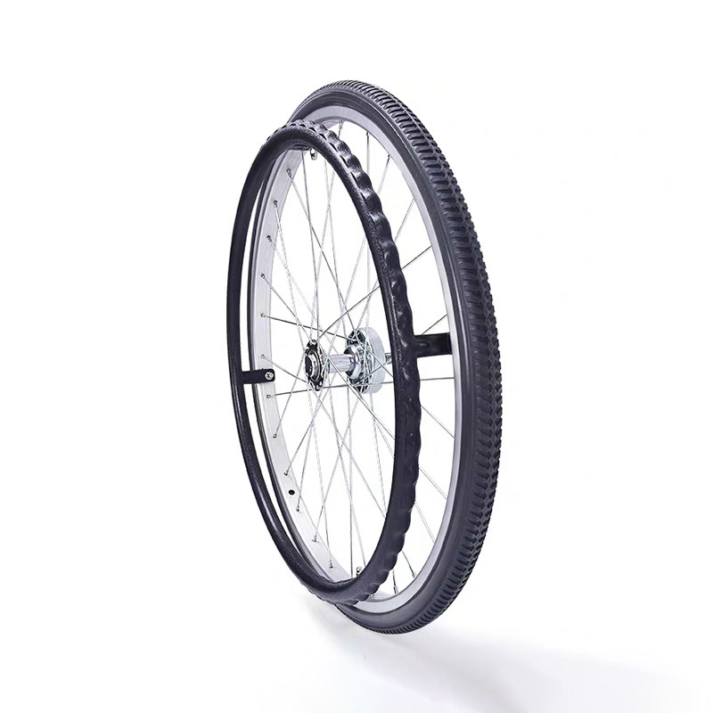 miki轮椅配件6英寸8英寸万向轮24英寸22英寸16英寸后轮轮胎安全带