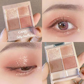 M06 日本CANMAKE 井田四色眼影盘修饰眼部限定珠光砍妹舒芙蕾M02
