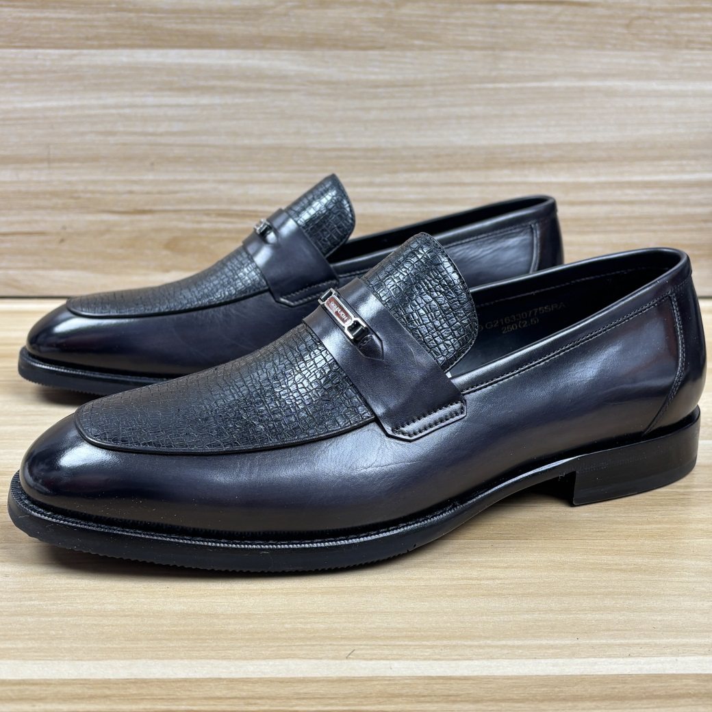 撤柜40.43码25新款男士商务休闲鞋真皮一脚蹬乐福鞋时尚百搭皮鞋,女鞋,乐福鞋（豆豆鞋）,淘宝优惠券,粉丝福利购,淘宝优惠卷