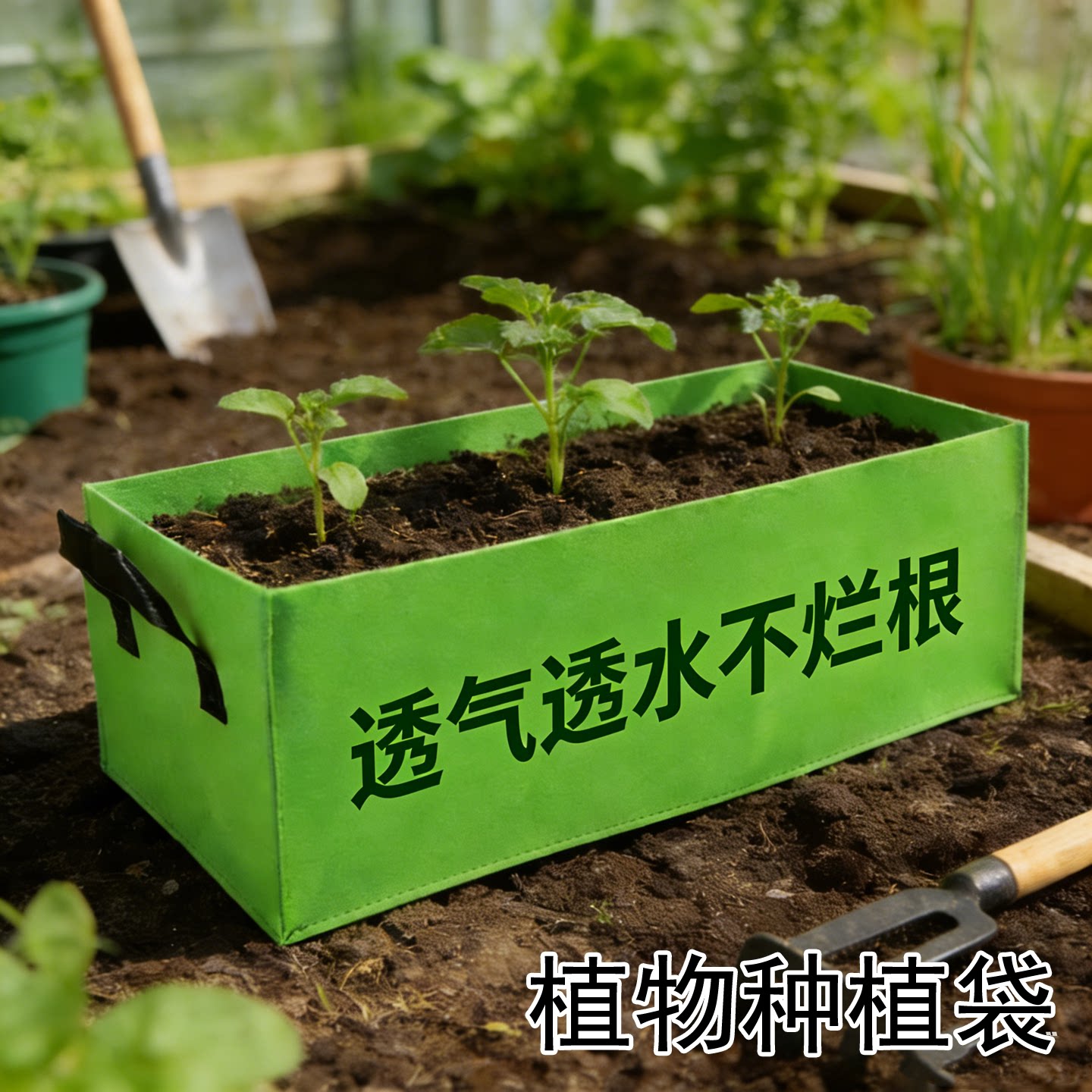 园艺加厚透气防腐木种植袋