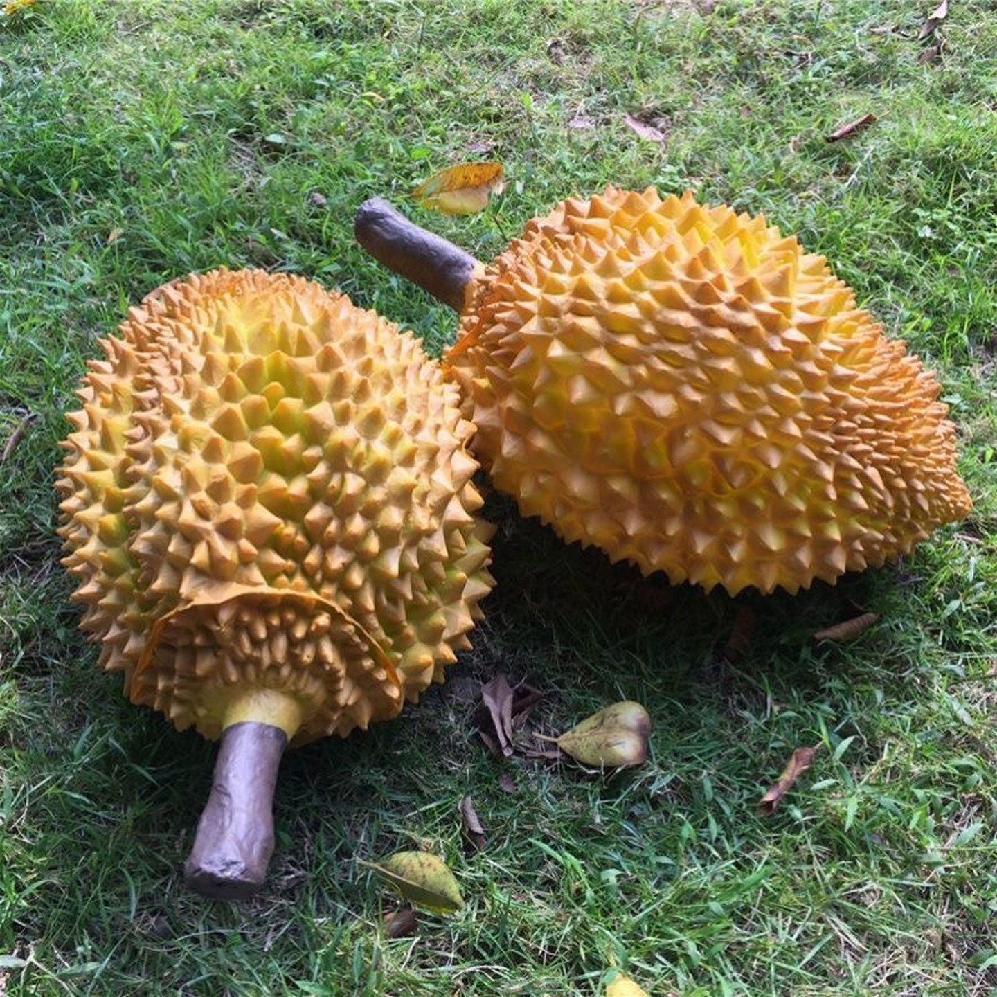 仿真榴莲模型小号摆件橱窗装饰