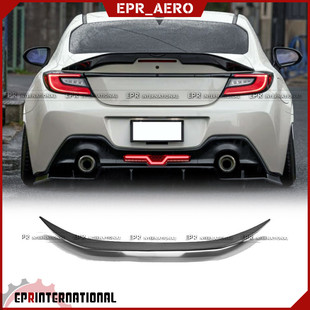 适用于丰田 GR86 BRZ 碳纤维鸭尾翼扰流定风翼粘贴改装