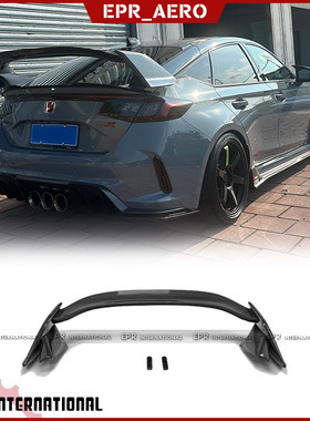 适用于本田思域 FL5 Type R 碳纤维改装FK8原厂尾翼 扰流定风替换