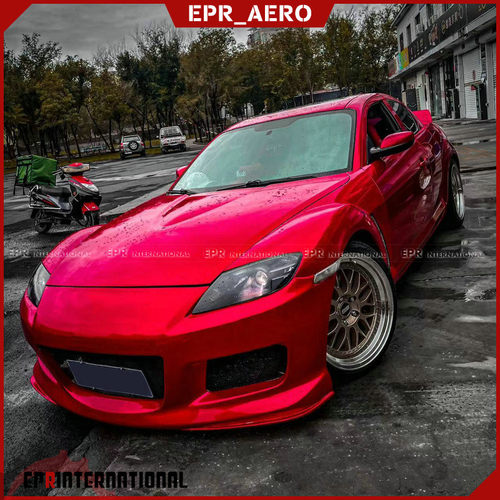 适用于马自达MAZDA RX8 SE3P 前期款MS树脂大包围 前杠 后杠 侧裙