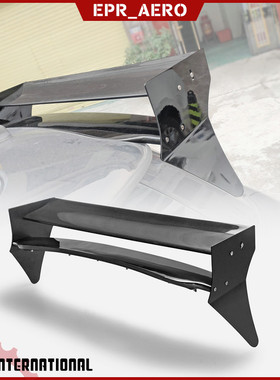 适用于07-12 Mini迷你R56 Cooper S 改装尾翼 M7碳纤维双层GT顶翼