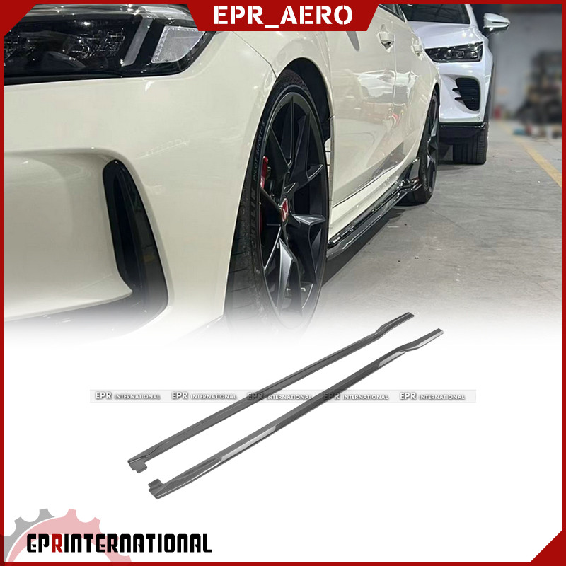 FL5TypeR碳纤维侧裙底板改装件