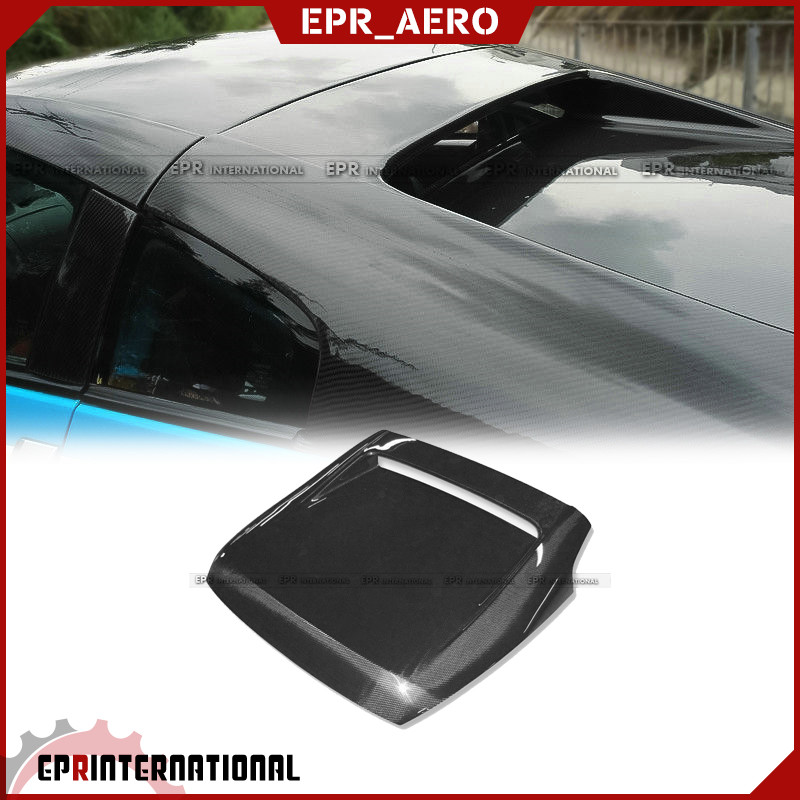 适用于日产 Z33 350Z 03-08年 碳纤维TM款尾盖后盖后备箱盖改装件