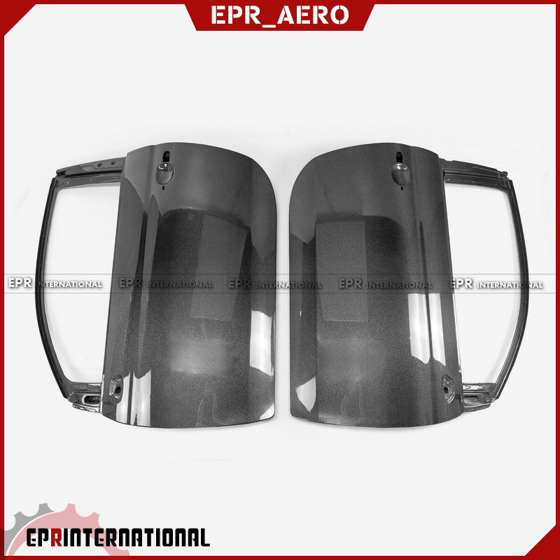 适用于菲亚特 阿巴斯 500 595 碳纤维原厂款车门板轻量化改装包围