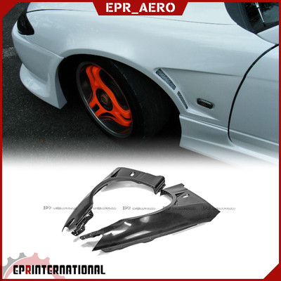 适用于日产 Silvia S15 碳纤维EPA款前叶子板翼子板加宽20mm改装