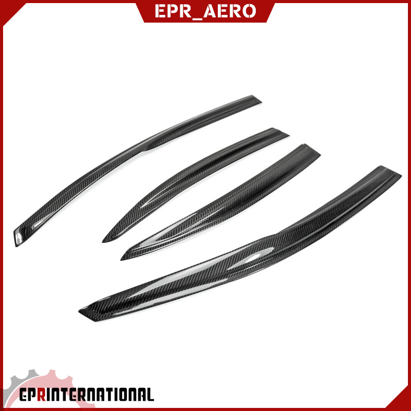 适用于八代思域Civic 2006 4门 FD2R碳纤维改装雨眉 晴雨挡防雨条