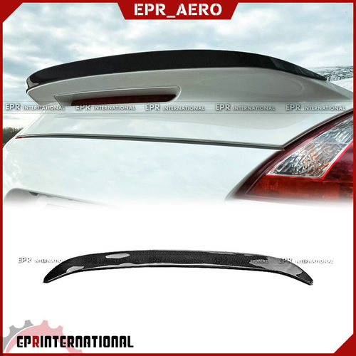 适用于日产 370Z 碳纤维NIS款鸭尾翼扰流片改装加装粘贴式小尾翼