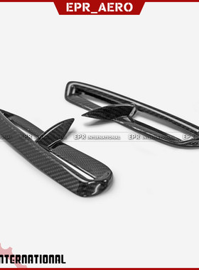 适用于本田思域 FL5 TypeR 干碳纤维EPA款后杠风口改装个性化贴件