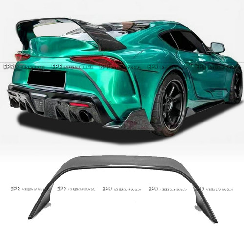 适用于丰田 GR Supra A90 碳纤维MB款GT尾翼扰流定风翼改装大包围