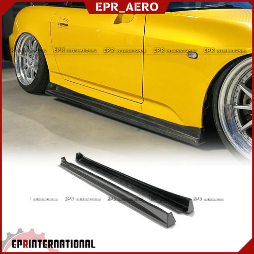 S2000碳纤维VTX款侧裙小包围改装