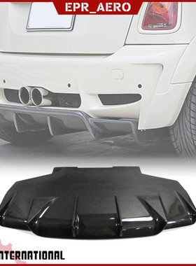 适用于迷你MINI COOPER R56 改装 DUELL AG包围 树脂后保险杠改款