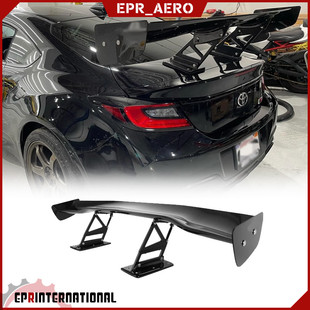 GT尾翼 适用于丰田 碳纤维APR款 斯巴鲁BRZ 大尾翼扰流定风 GR86