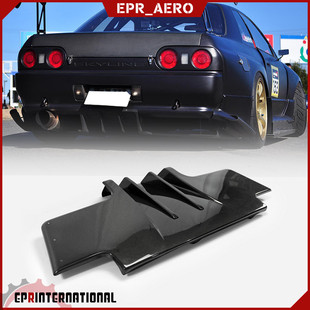 日系SkylineR32 GTR GTS树脂纤维改装后包唇 Top 后扰流 后杠底板