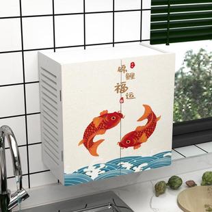 定燃气表遮挡装饰画免打孔天然气燃气管道遮挡装饰弱电箱装饰遮挡