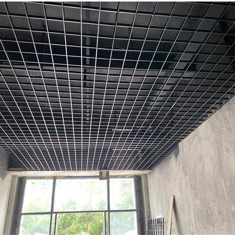 铝铁格栅集成吊顶装饰材料网格棚吊顶架天花方格子葡萄架补货格栏