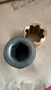 天水YT28凿岩机花键母螺旋母转动套钎尾套大千卡长螺杆精品配件