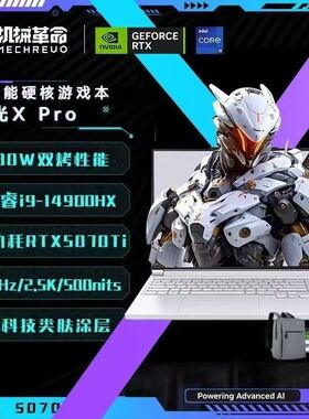 机械革命极光X Pr0 i9-14900HX-5070Ti满血电竞屏笔记本电脑
