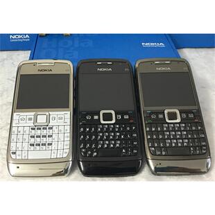 诺基亚 全键盘直板按键移动联通3G拍照音乐学生备用老人手机 E71