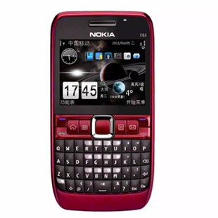 诺基亚E63全键盘直板按键移动联通经典 怀旧3G戒网学生手机