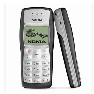 Nokia 怀旧移动老人耐用情怀备用手机 诺基亚1100直板按键黄屏经典