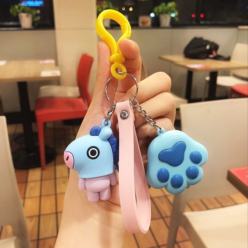 bts韩国女防弹少年团可爱卡通钥匙链 bt21软胶公仔包包挂件|msdalam kategori bekalan perayaan/hadiah, Hadiah kreatif, rantai kunci - dari Buy2taobao.com untuk memberikan perkhidmatan ejen Taobao profesional membeli