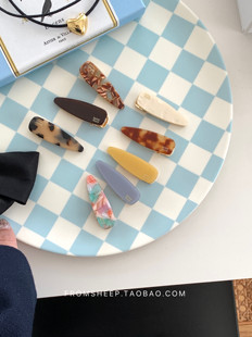 BetterMood自制 醋酸发夹女韩系侧边刘海bb夹发卡边夹鸭嘴夹头饰