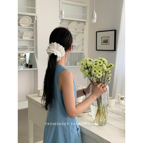 FromSheep～双层蕾丝花边发圈女