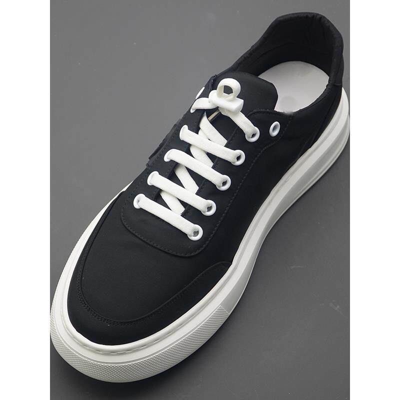 Ocnltiy韩版冰丝透气休闲板鞋男2025秋冬新款日常小众低帮帆布鞋