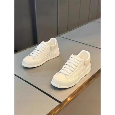 轻奢气质百搭Minimalism Aquaman低帮简约小白鞋男厚底增高帆布鞋