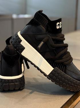 穿出个性帅气Minimalism Aquaman厚底增高舒适板鞋男软底小白鞋潮