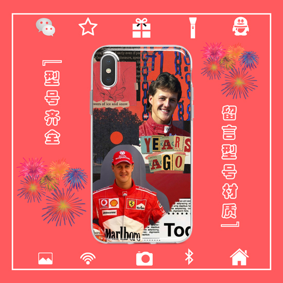 F1赛车舒马赫手机壳适用于iphone17PROMAX苹果123456miniXSRE安卓