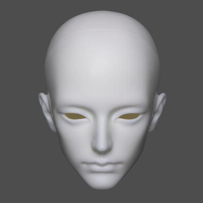 DollZone卢修斯人版75叔头3分单头BJD娃娃DZ官方原创正版