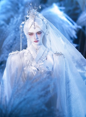 Dollzone×夜莺自制岁聿裸娃限时贩售BJD娃娃75叔体dz正版sd人偶